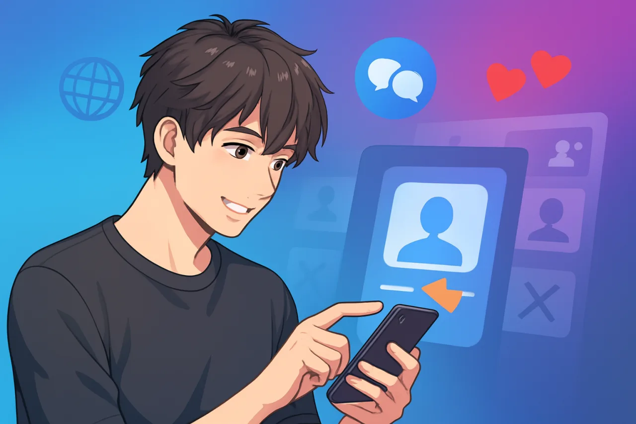 Tinderの特徴・使い方・向いている人【20代男性向け】