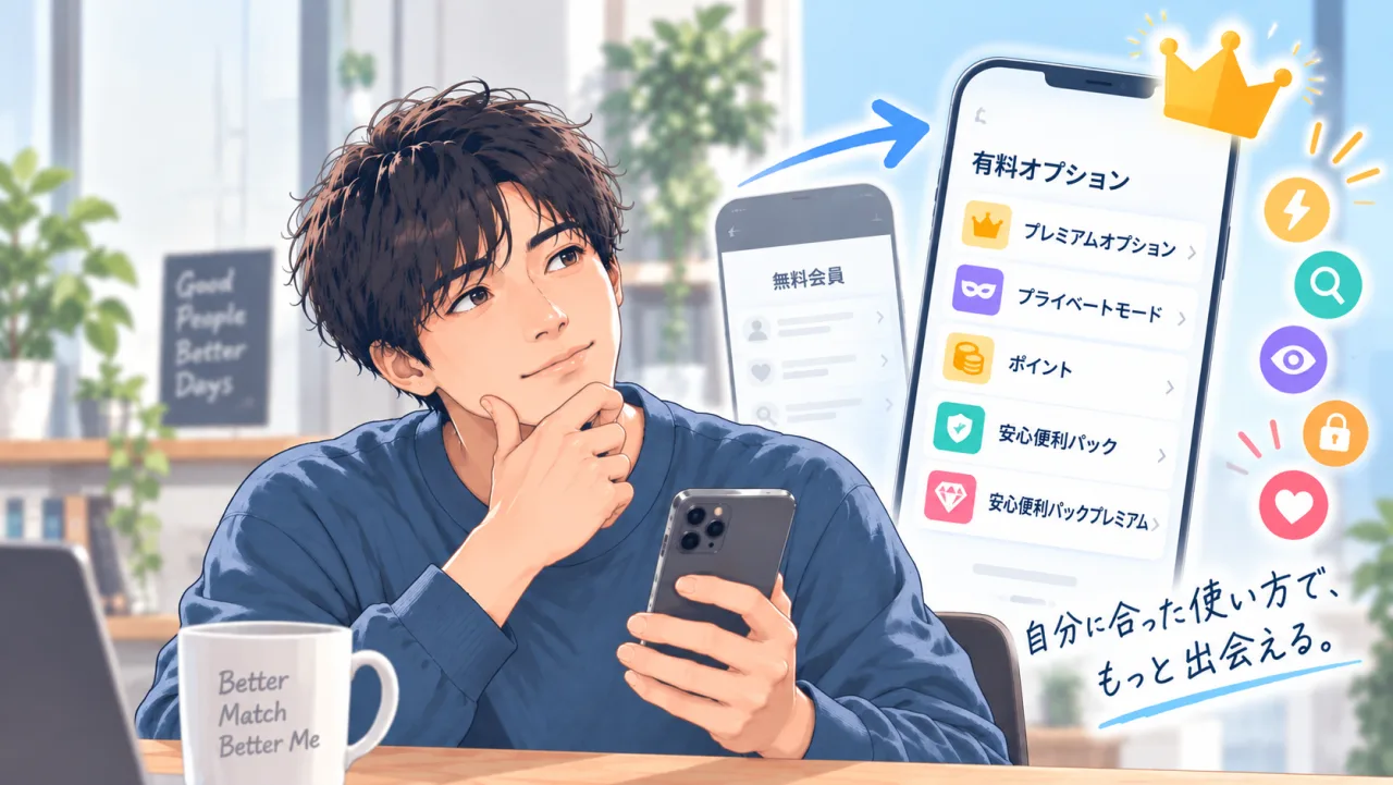 Pairsの有料オプション全解説|プレミアム・プライベートモード・ポイントは必要?【2026年最新】